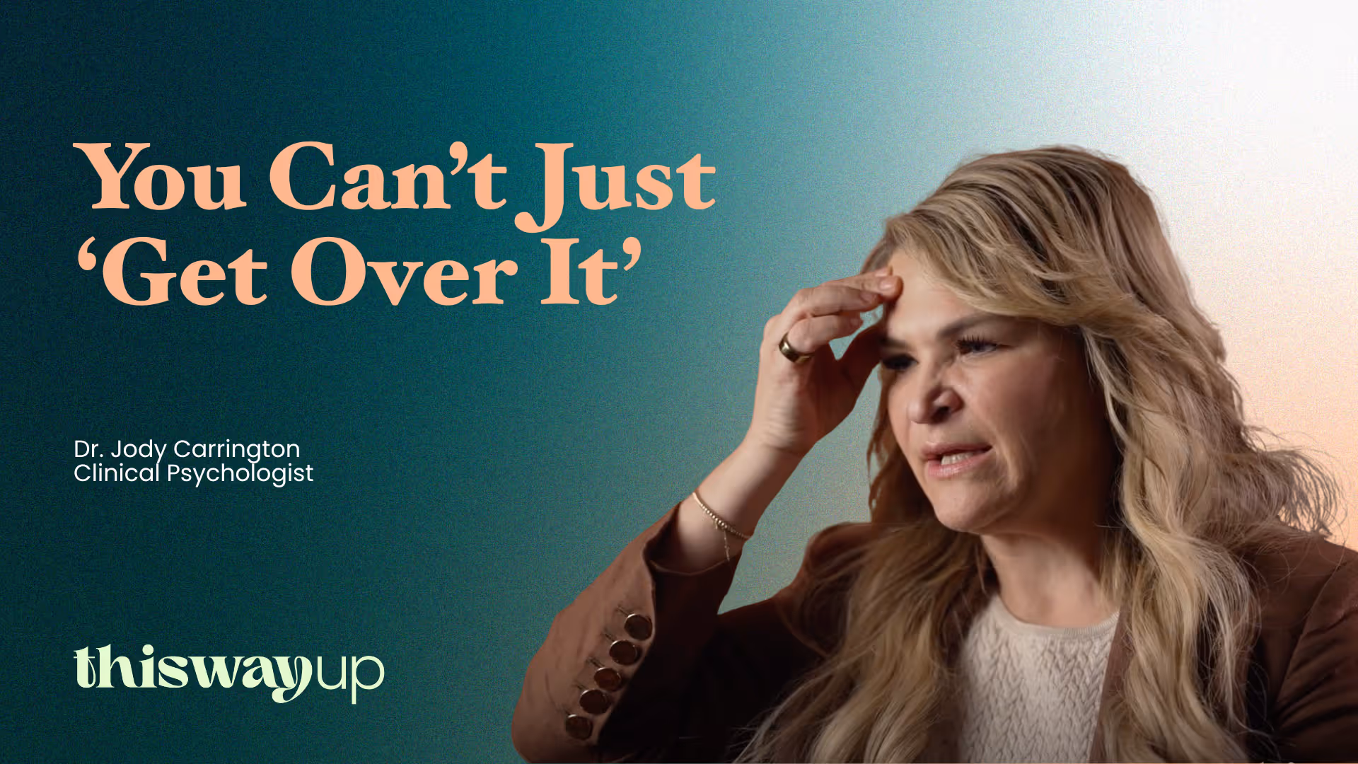 Why We Can't "Just Get Over It" | The Truth About Emotional Healing