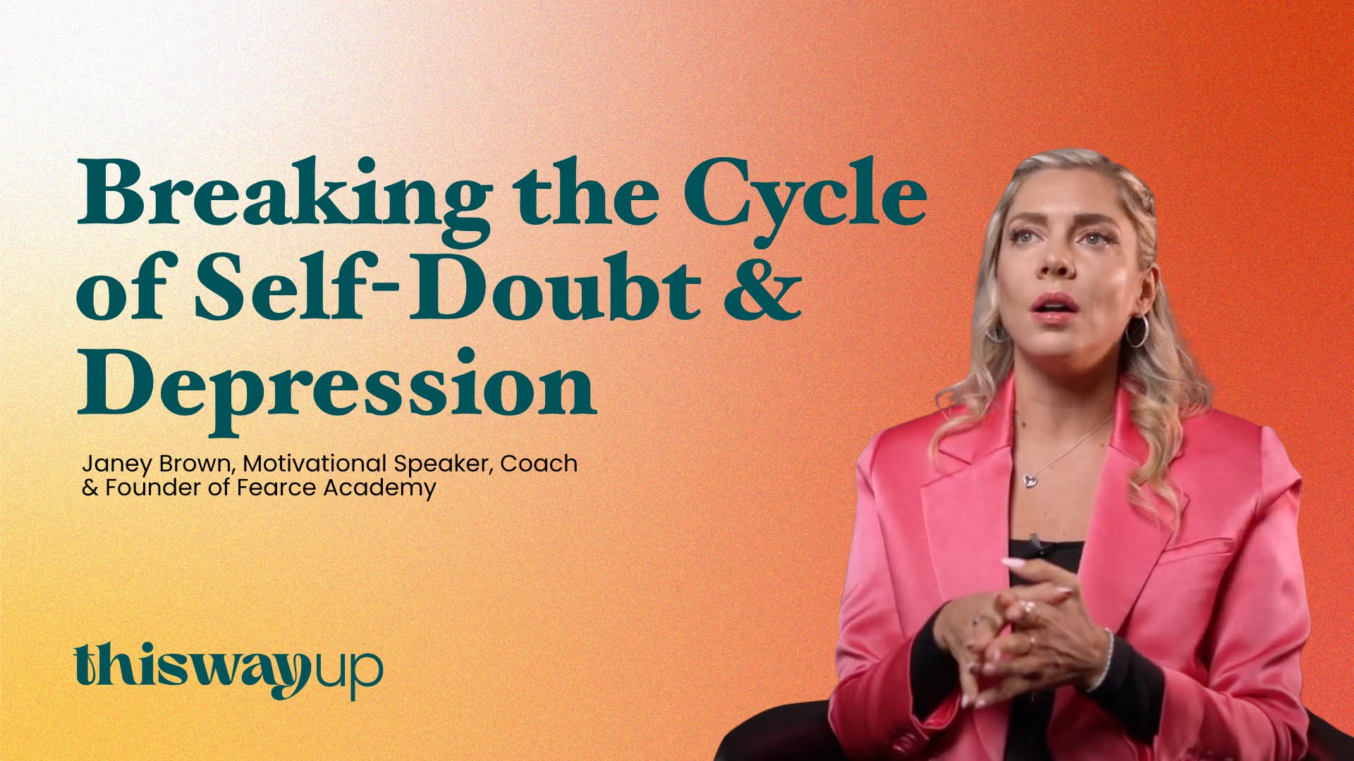 Breaking the Cycle of Self-Doubt & Depression