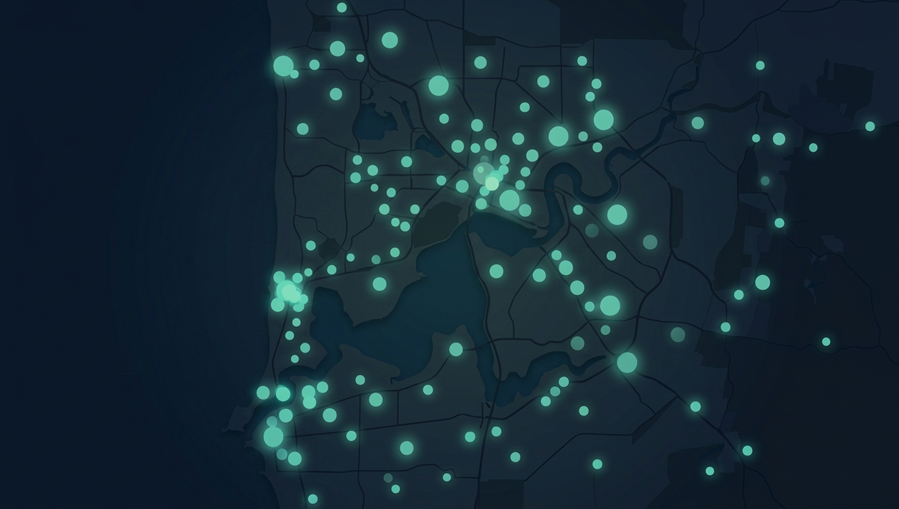 Map of Perth suburbs serviced by KD Removals