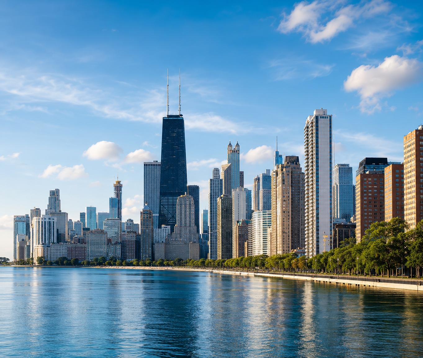 Chicago skyline representing a Section 831(b) micro-captive insurance and business risk management guide.