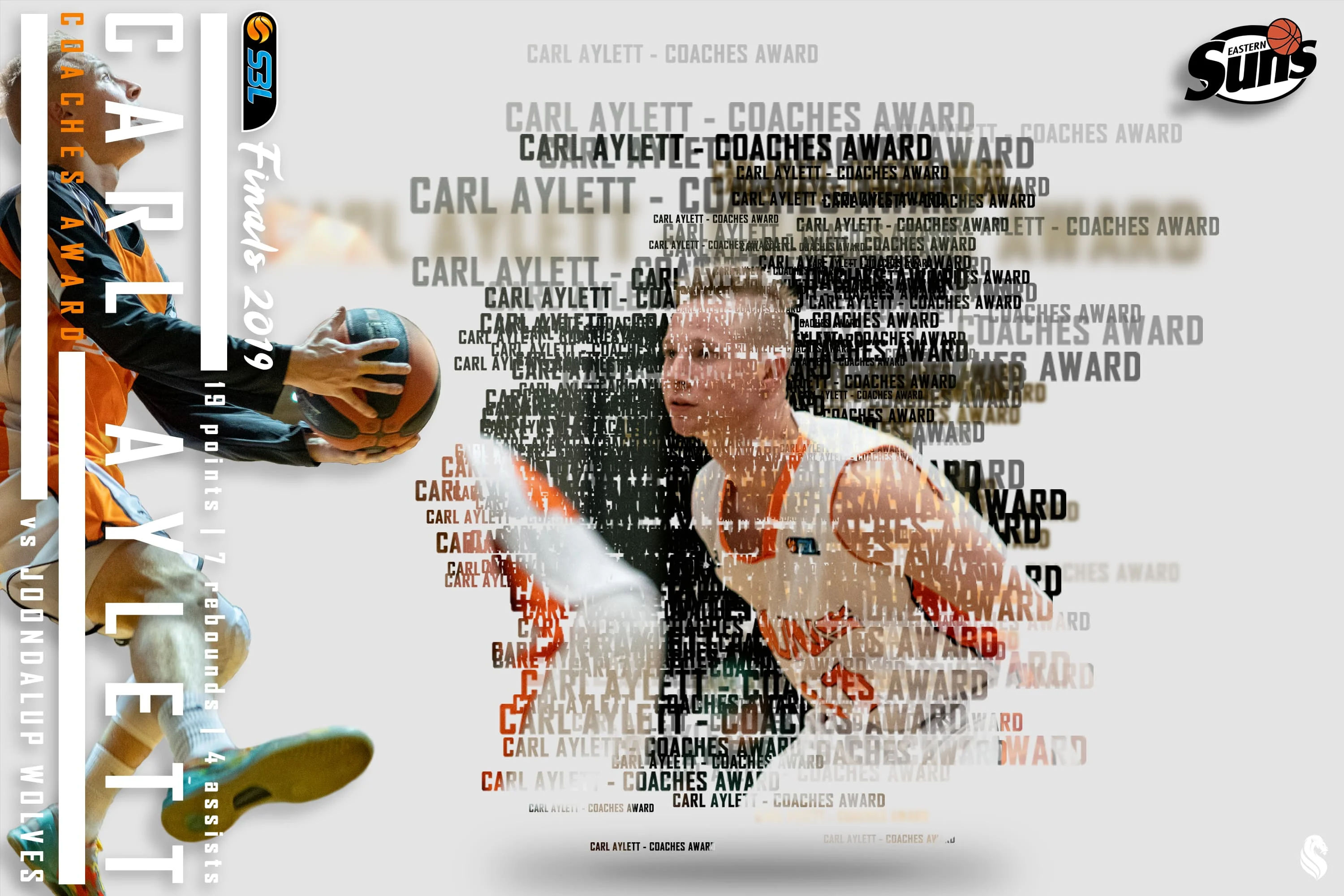 Carl Aylett coaches award, Kalamunda Eastern Suns