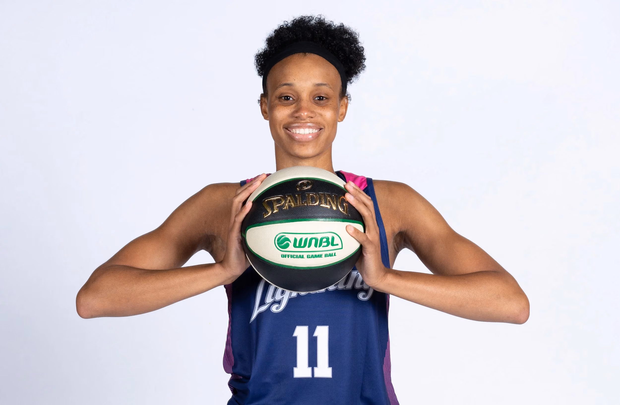 Adelaide Lightning player Brianna at media day