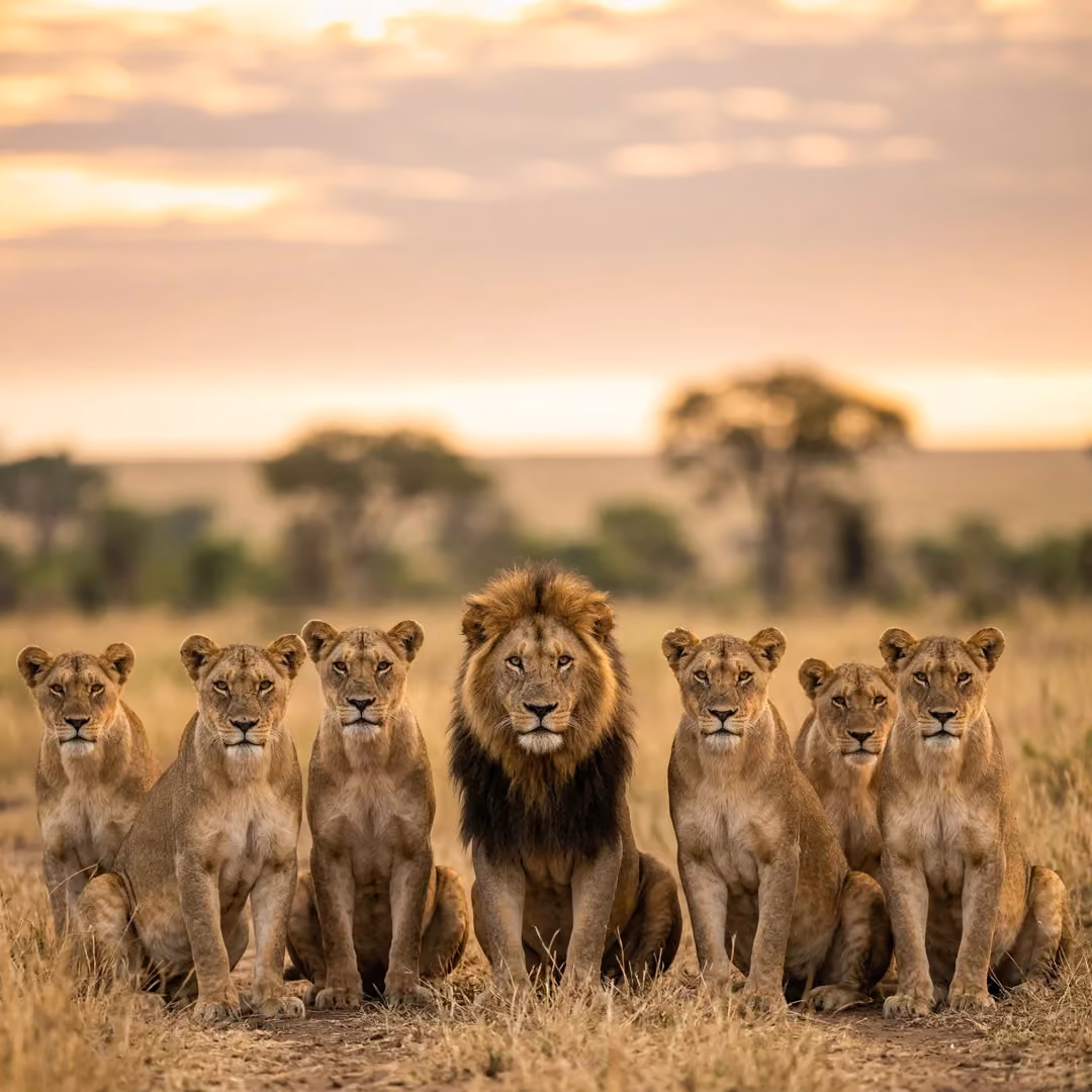Wandering Lion brand imagery