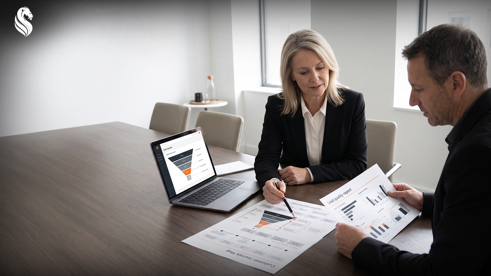 Business owner and growth strategist reviewing where qualified enquiries are being lost before becoming profitable sales.