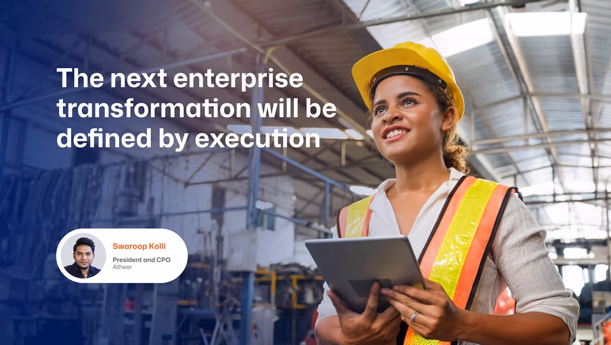 The Next Enterprise Transformation is about Execution