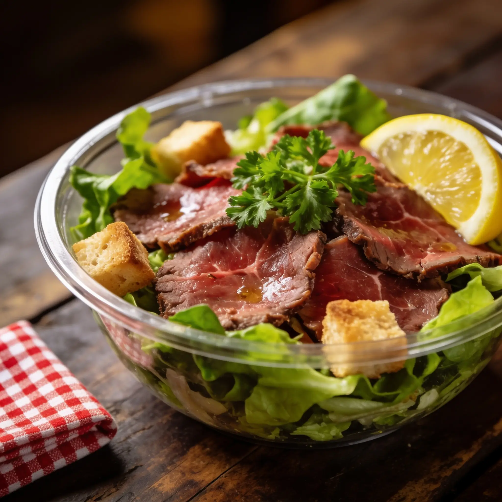 Salade carpaccio