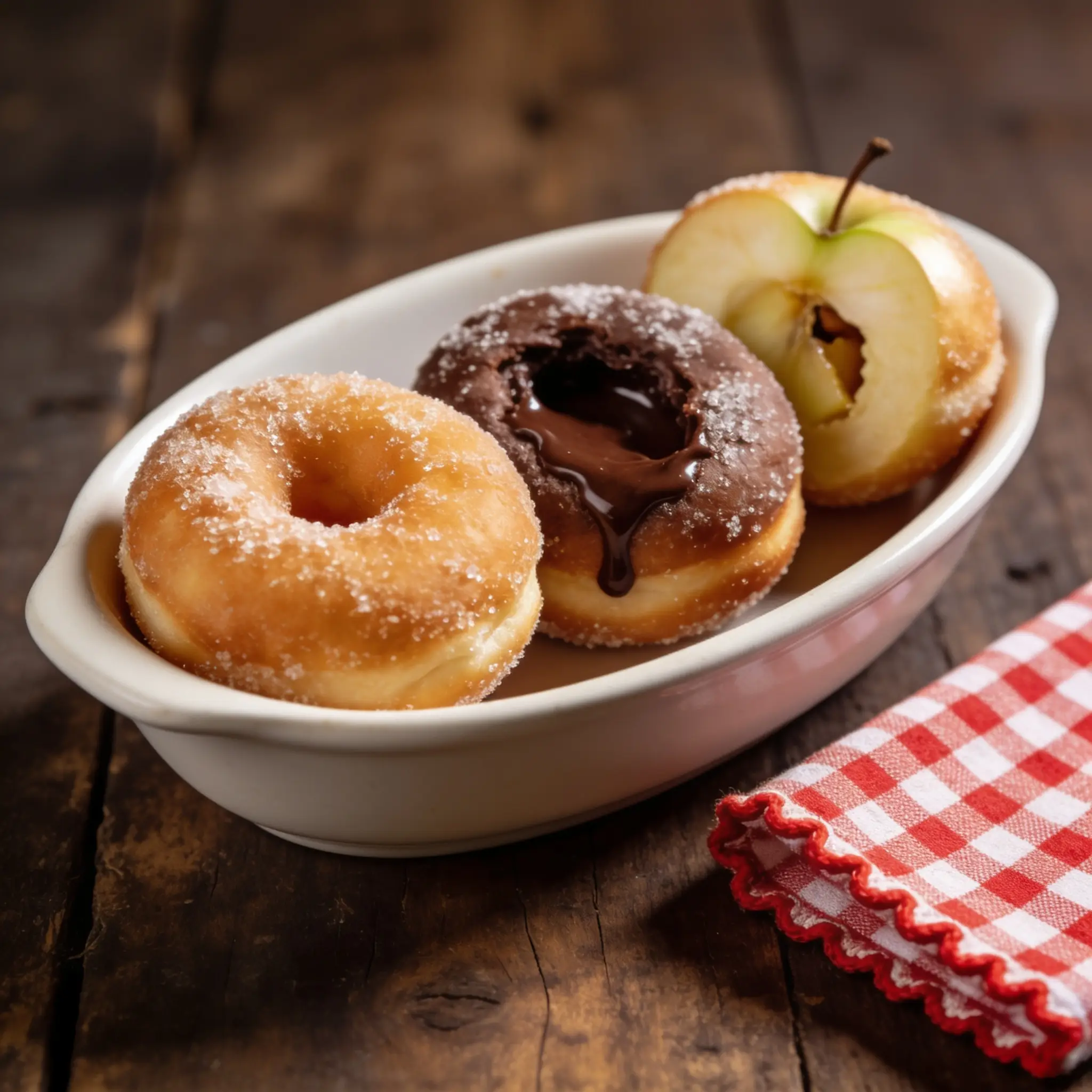 Trio de beignets