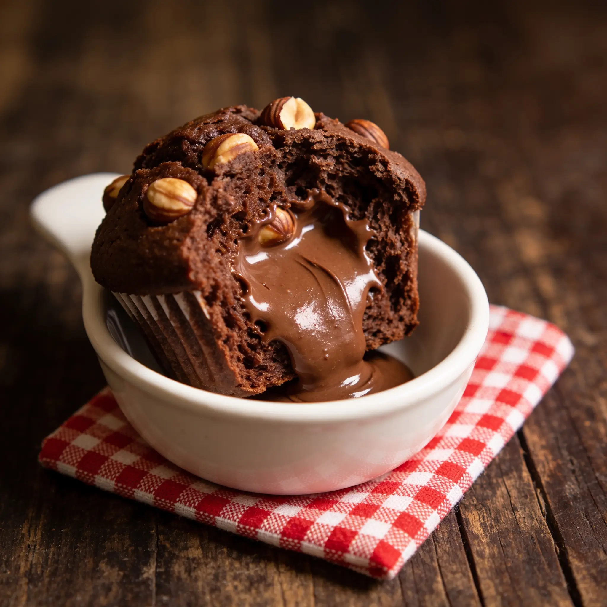 Muffin Nutella