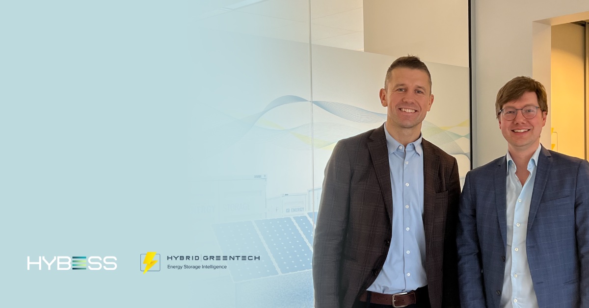 HyBESS and Hybrid Greentech partner to turn C&I battery assets into high-performing grid infrastructure
