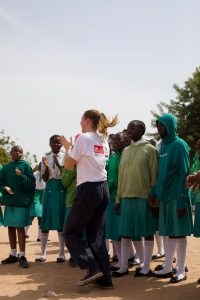 Children in Faraba Banta