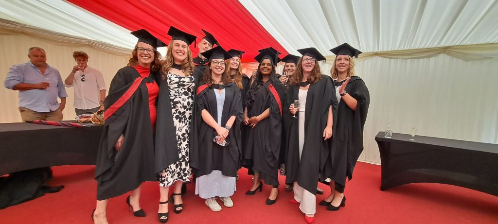 FdA graduates celebrating