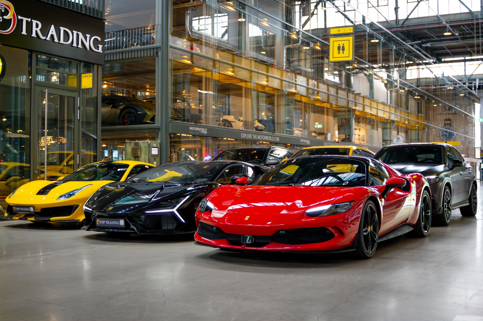 Premium end luxury cars in the FDP GROUP