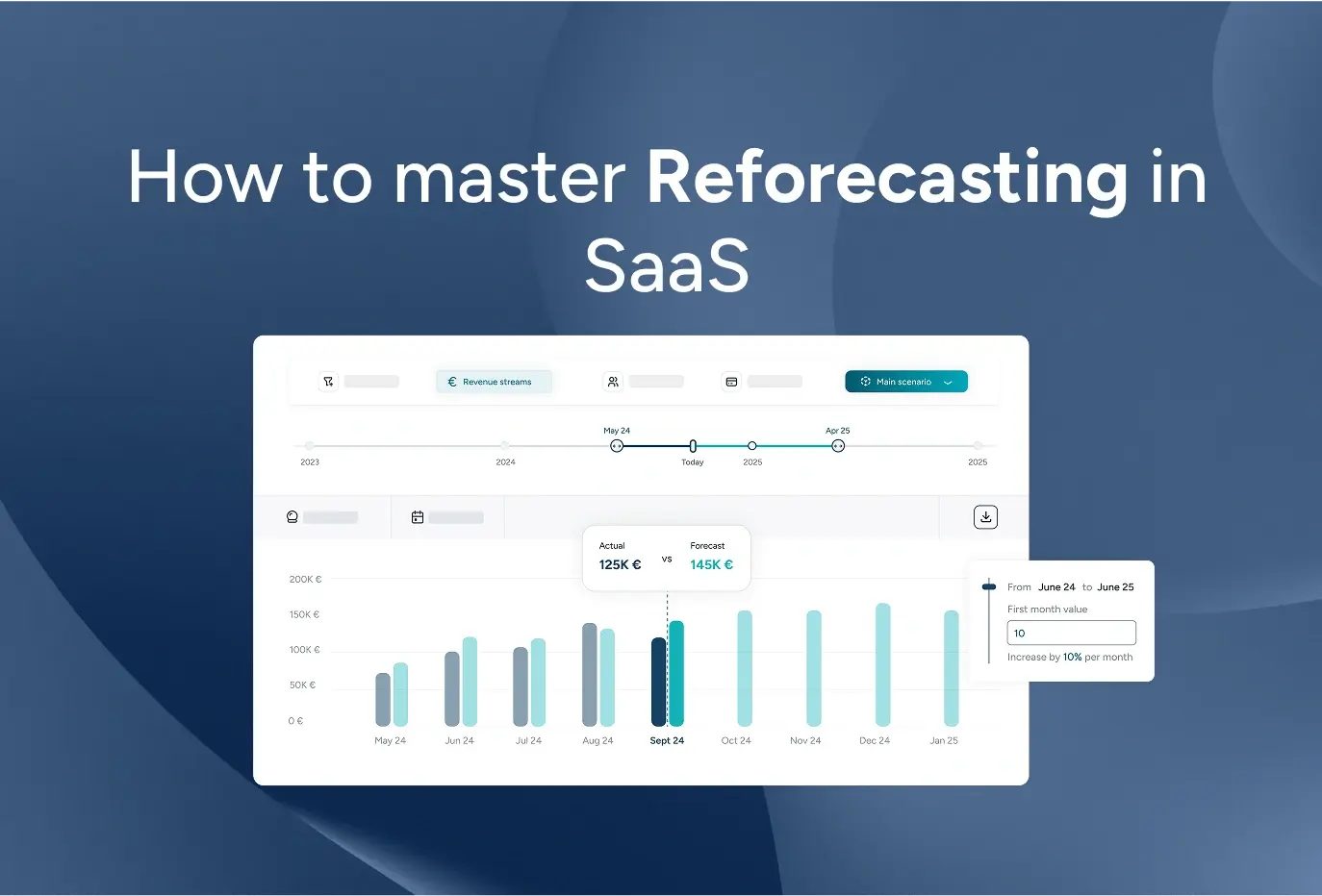How to master reforecasting in SaaS: Timing, process, and tools