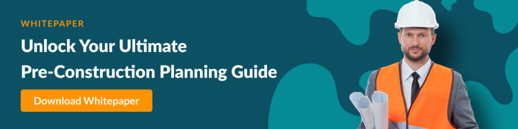 pre construction planning whitepaper