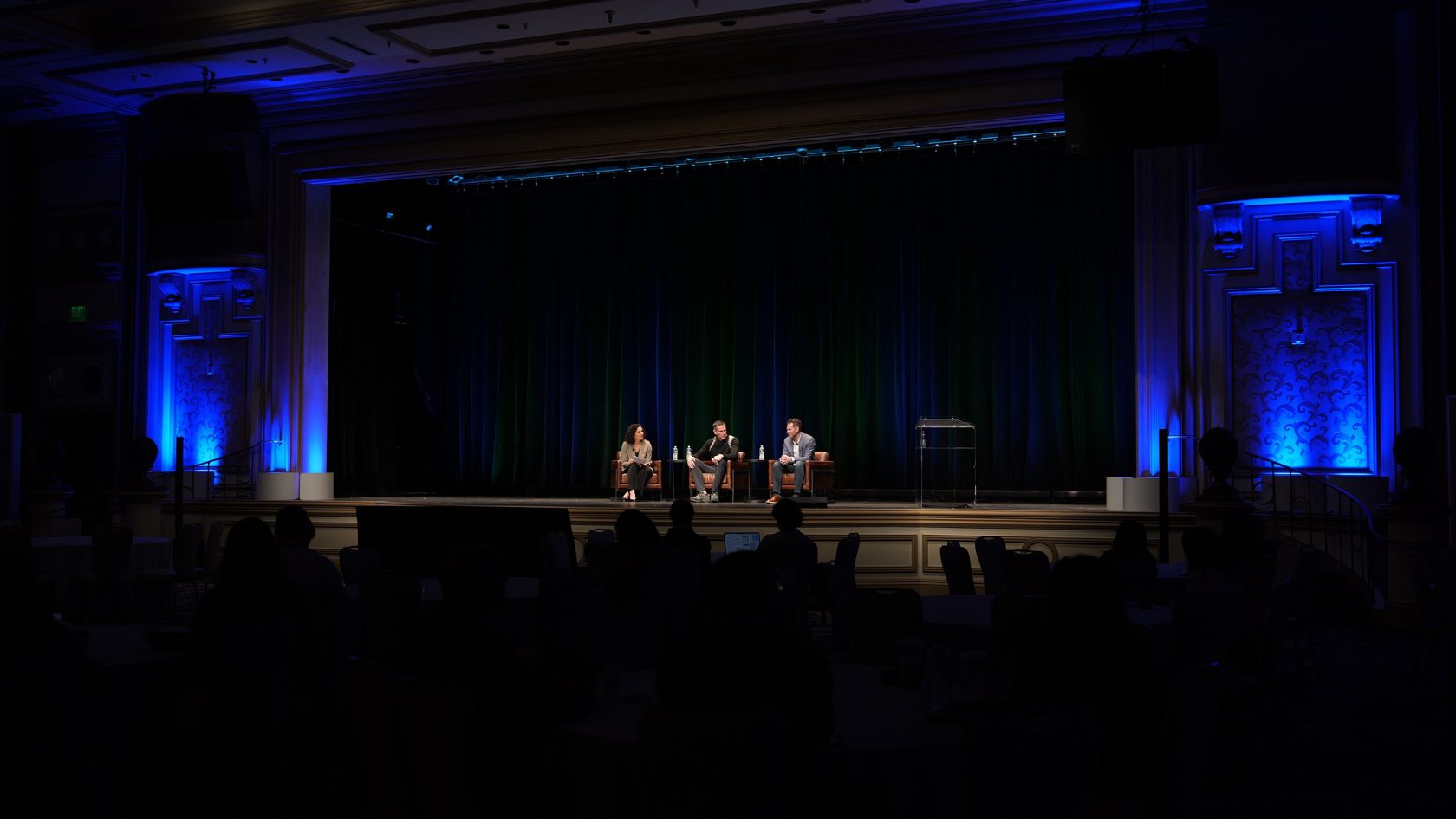 Matt Krueger, founder of BK Blueprint, speaking on a panel on stage at Syndigo Connect 2026 in Las Vegas