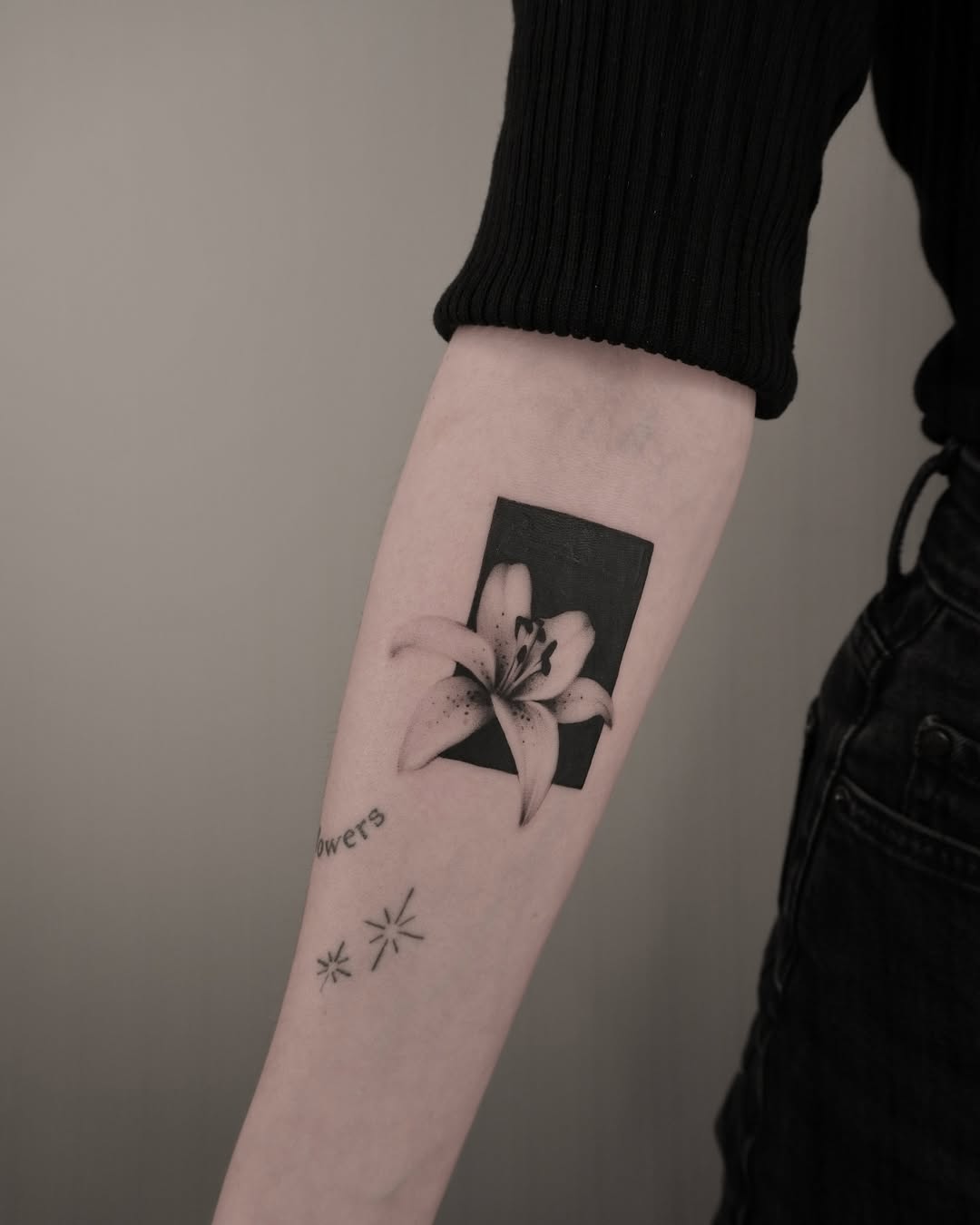 Tattoo im Blackwork-Stil