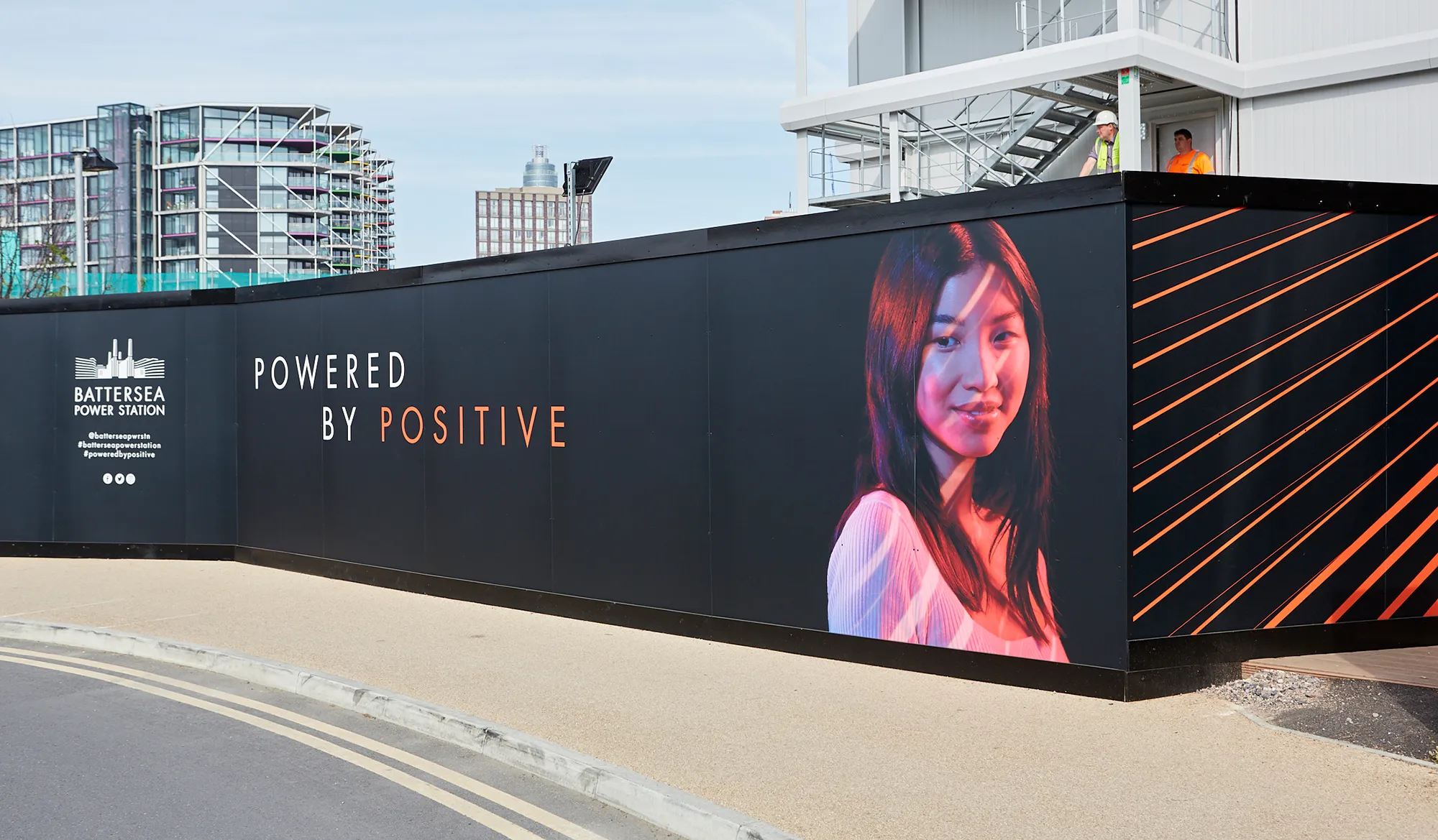 Battersea Power Station, powered by Positivity