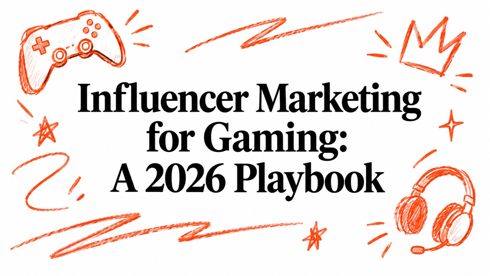 Influencer Marketing for Gaming: A 2026 Playbook
