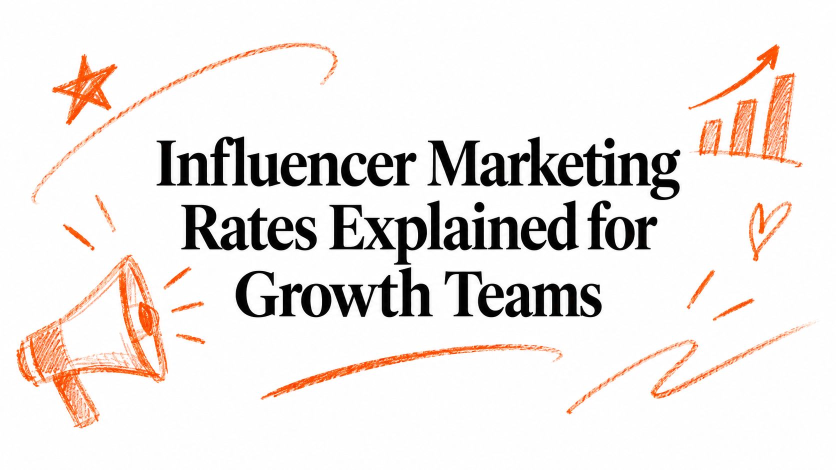 Influencer Marketing Rates Explained for Growth Teams