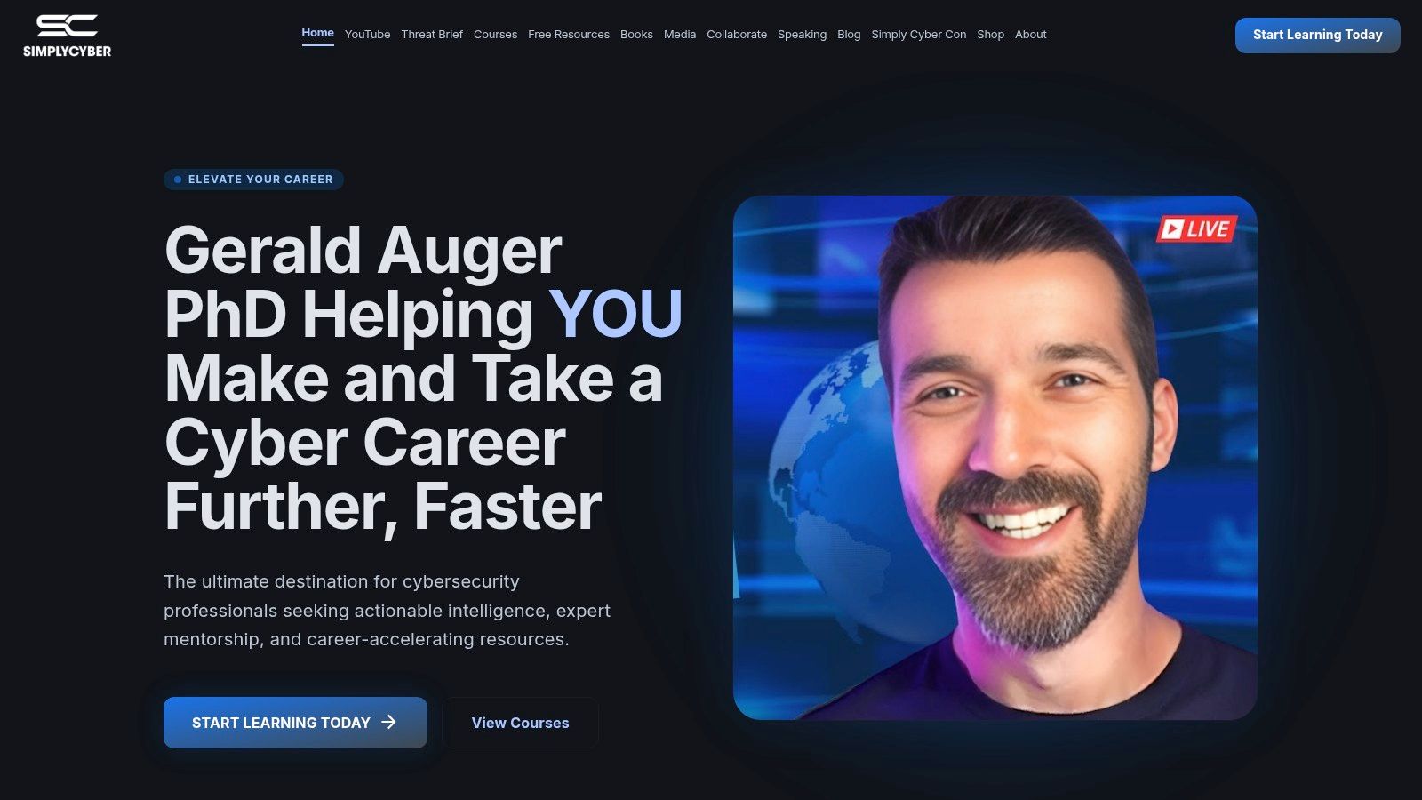 Simply Cyber (Gerald Auger, PhD)