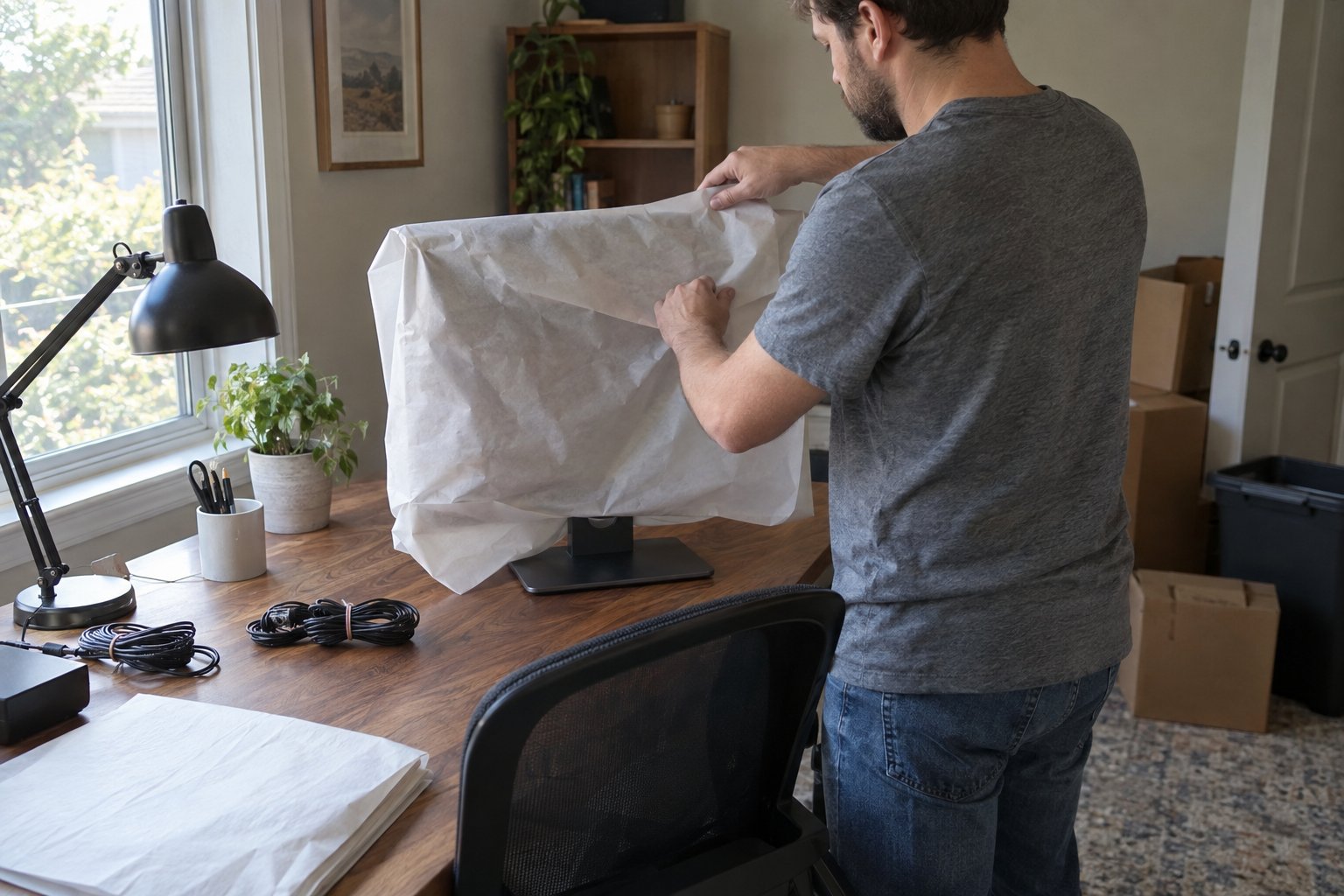 How To Move A Home Office