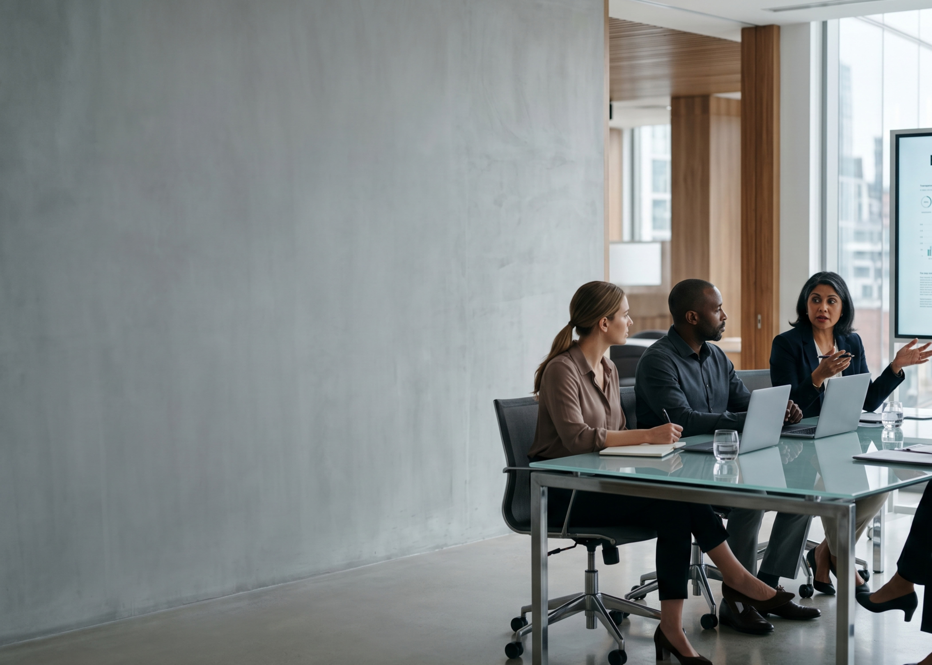 Housing research team reviewing market evidence