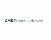 Logo CMS Francis Lefebvre with text in blue and gray on a white background.