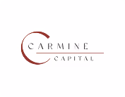 Logo de Carmine Capital avec un C stylisé en rouge et le texte noir.