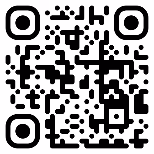 Code QR noir sur fond blanc.