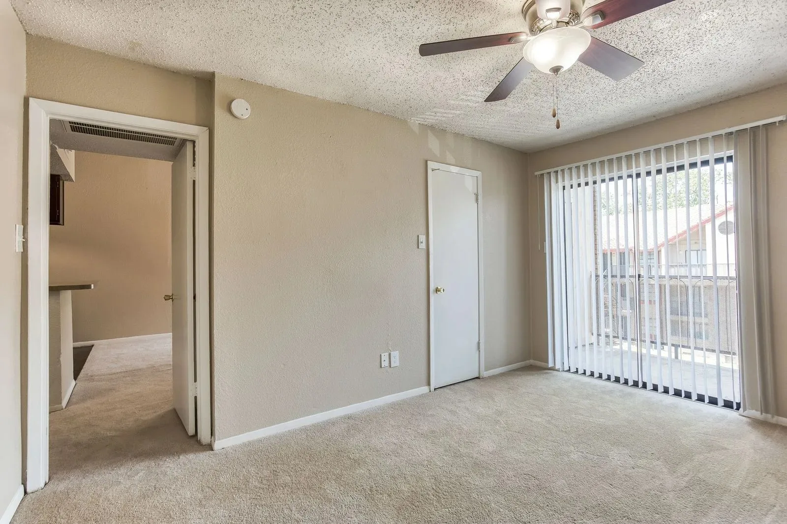Santa Fe Apartments bedroom with walk-in closet