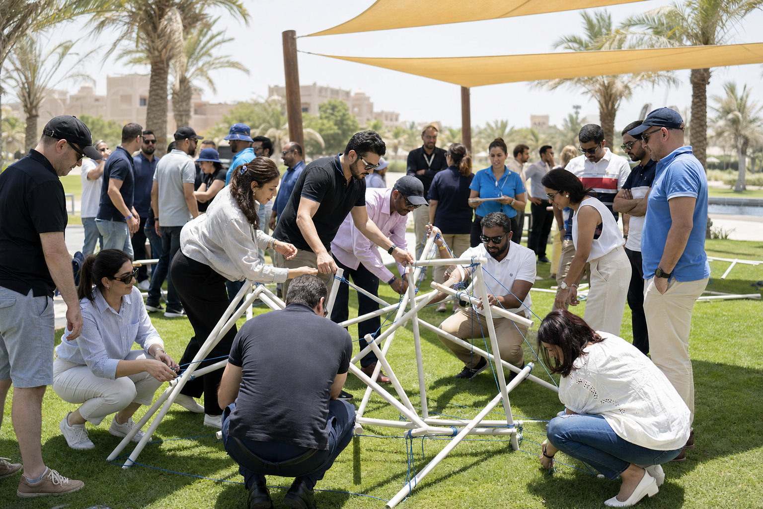 Ray Event Management team building photo