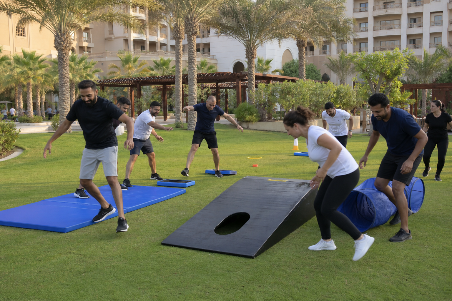 Ray Event Management team building photo
