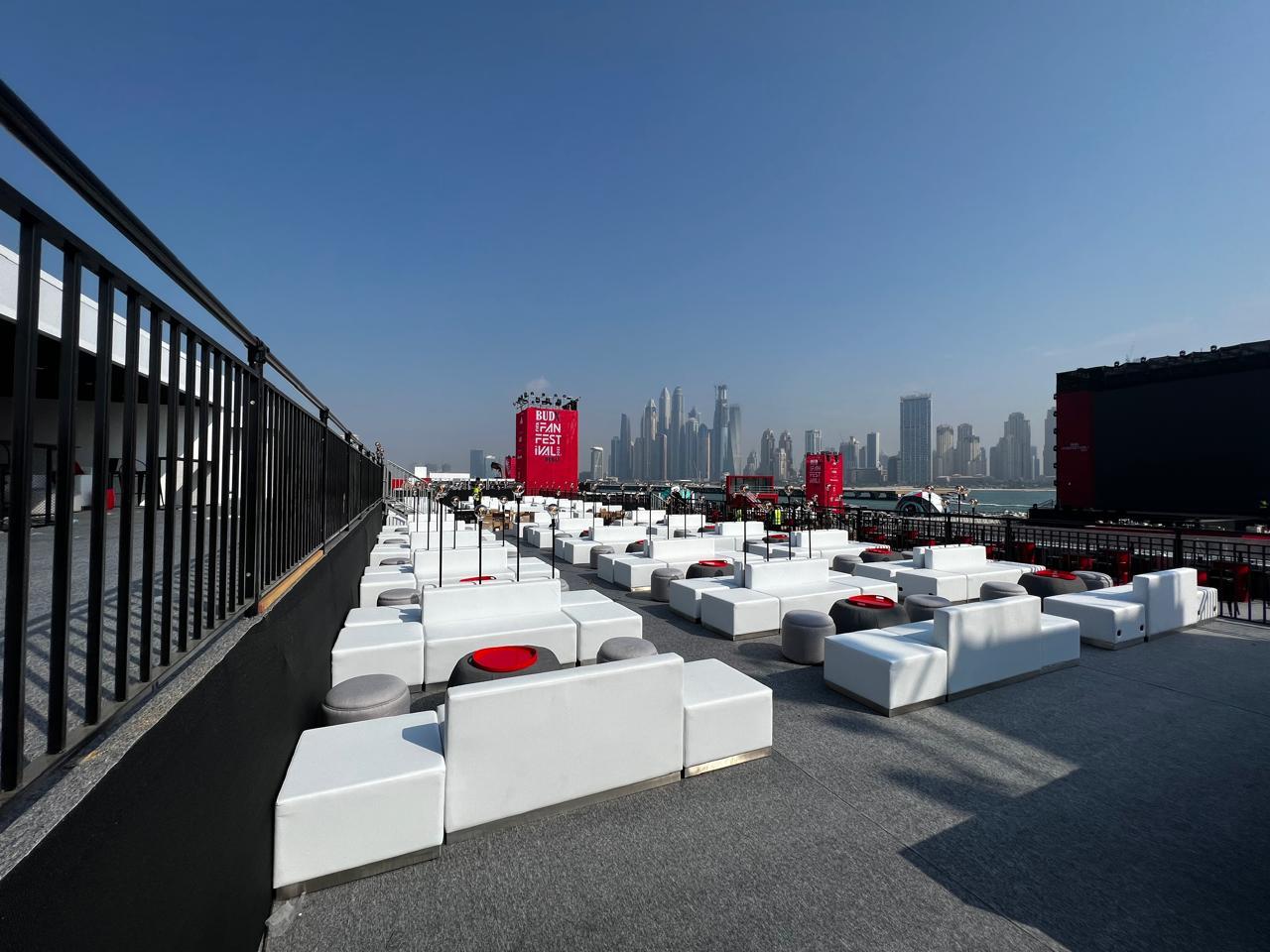 Ray Event Management FIFA Fan Festival build