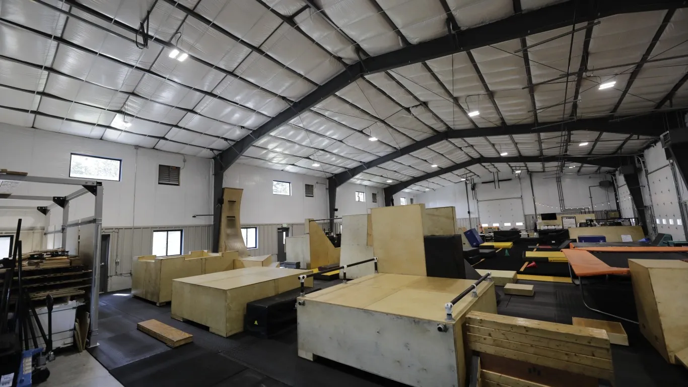 Another angle on the obstacle layout at HUB Norfolk