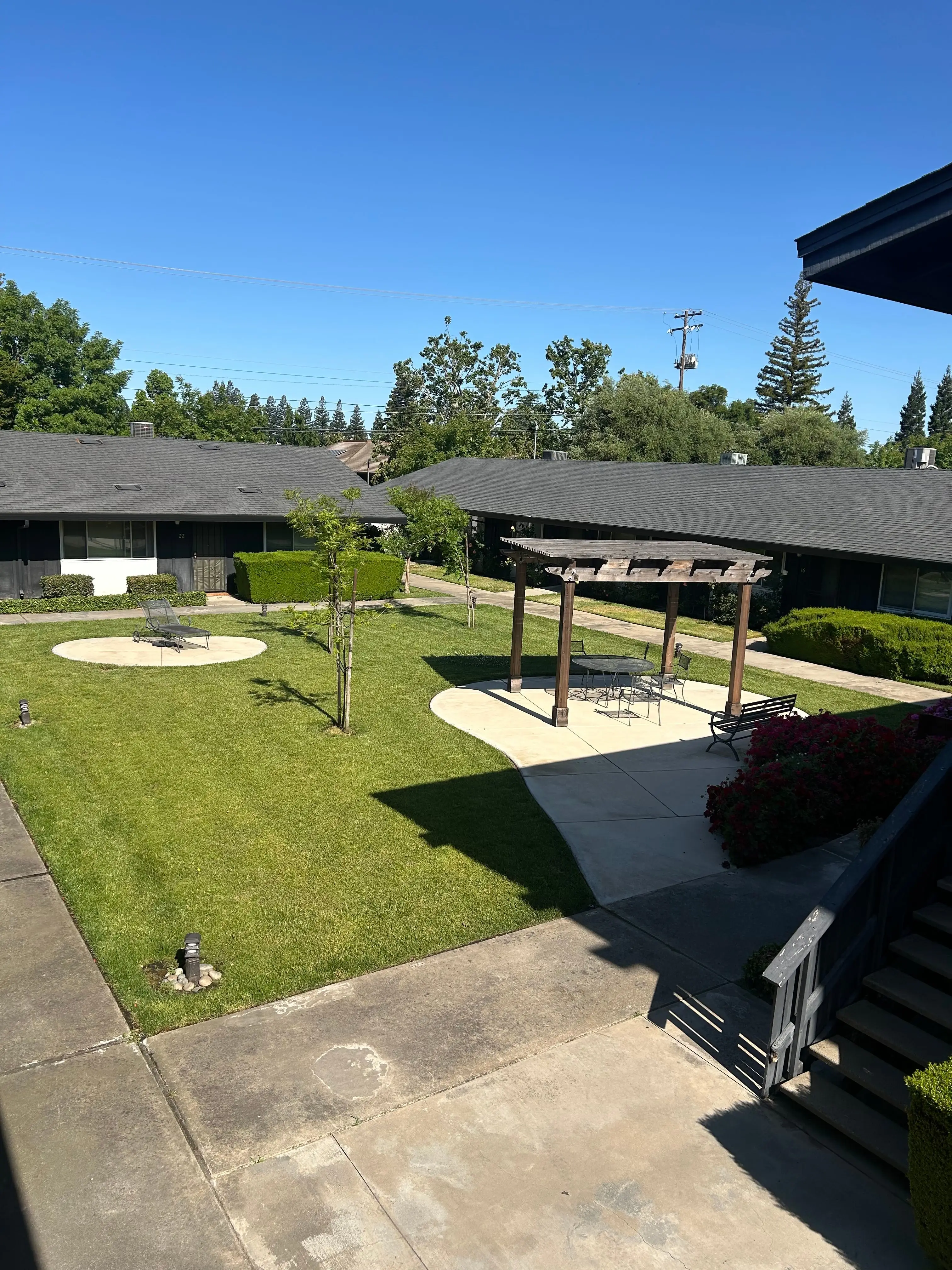 Pergola area 