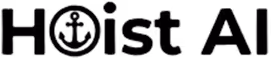 Text reading 'Hoist AI' with an anchor symbol inside the letter O.