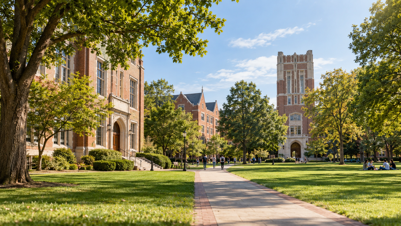 Campus of a U.S. university