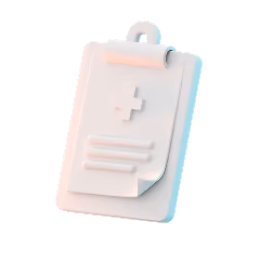 Gray clipboard with checklist and a gear icon representing settings or tasks.