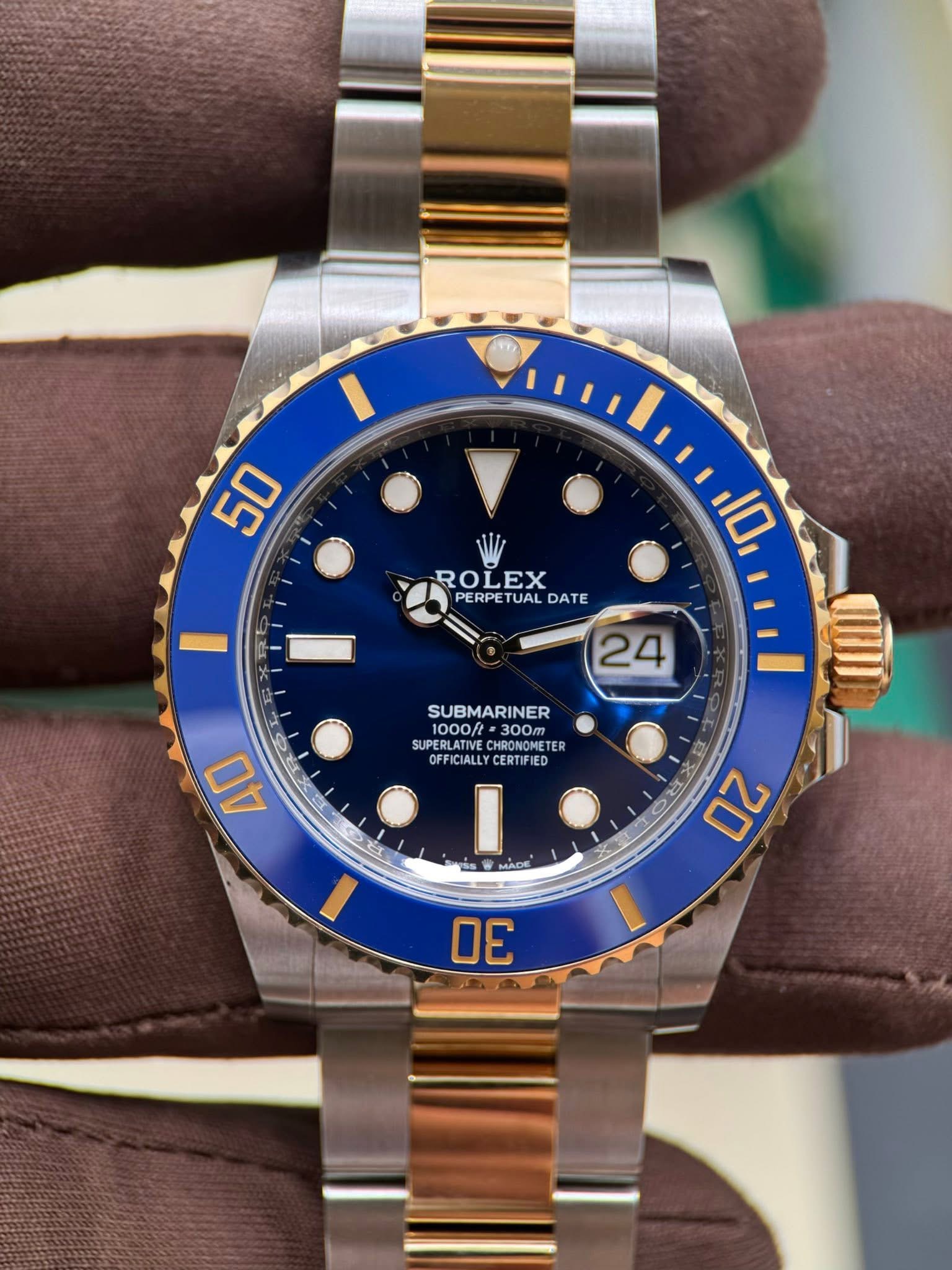 Submariner Date "Bluesy"