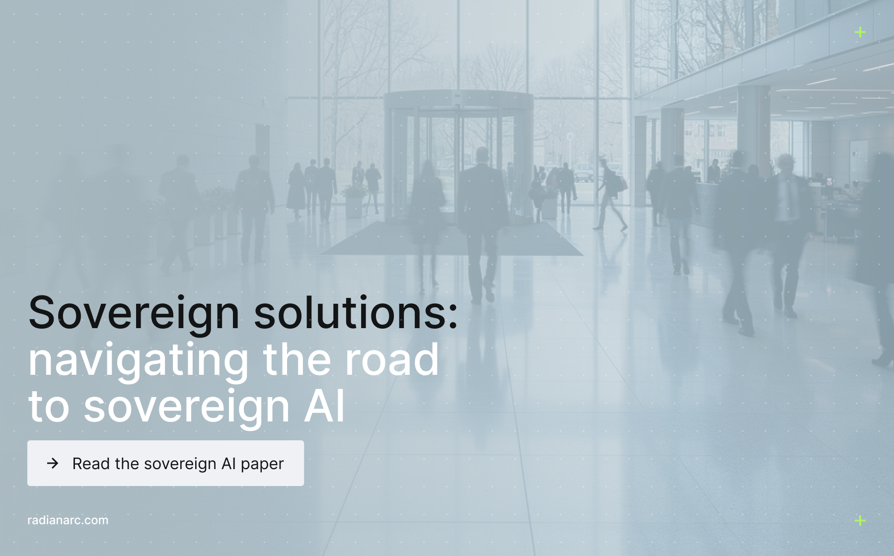 Sovereign AI white paper from InferX — navigating the road to sovereign AI.