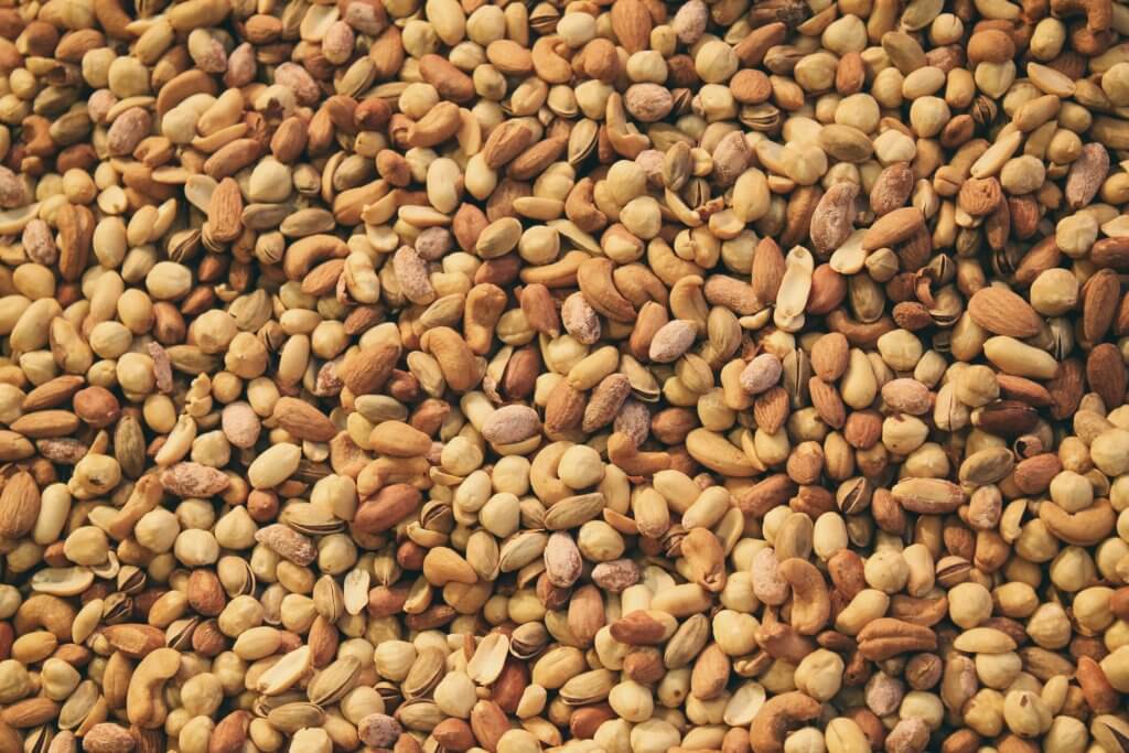 healthy snack mixed nuts