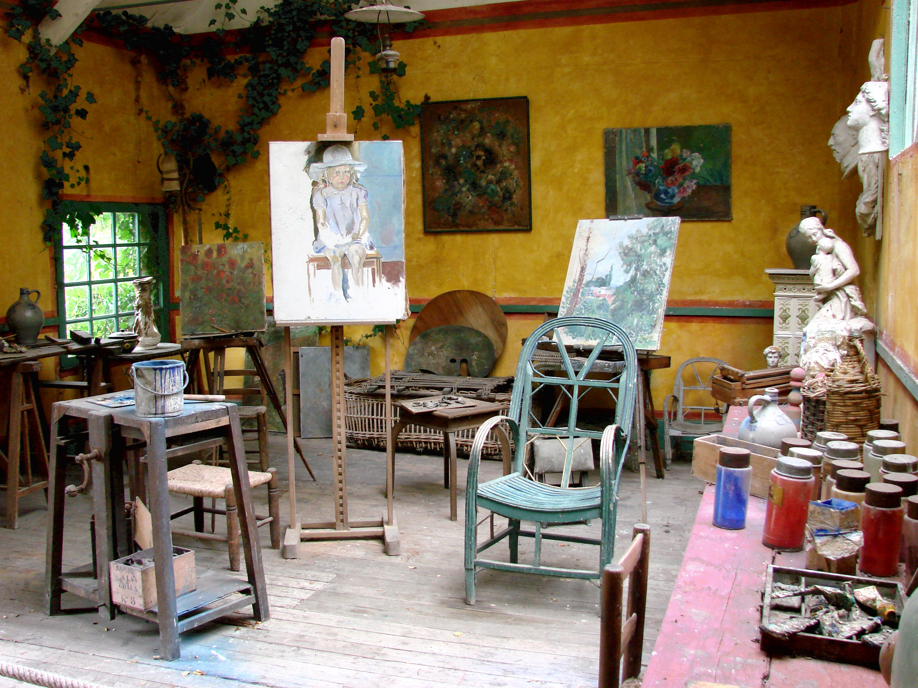 atelier de l'ancien hôtel baudy giverny