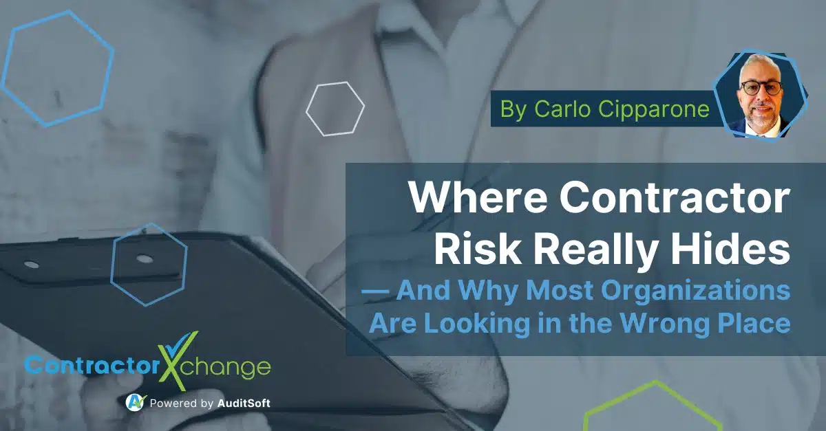 Where contractor risk really hides