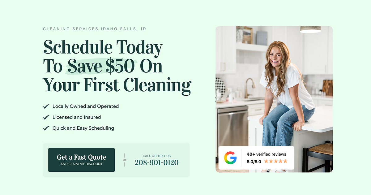Professional Cleaning Services In Idaho Falls | Mint Clean Co.
