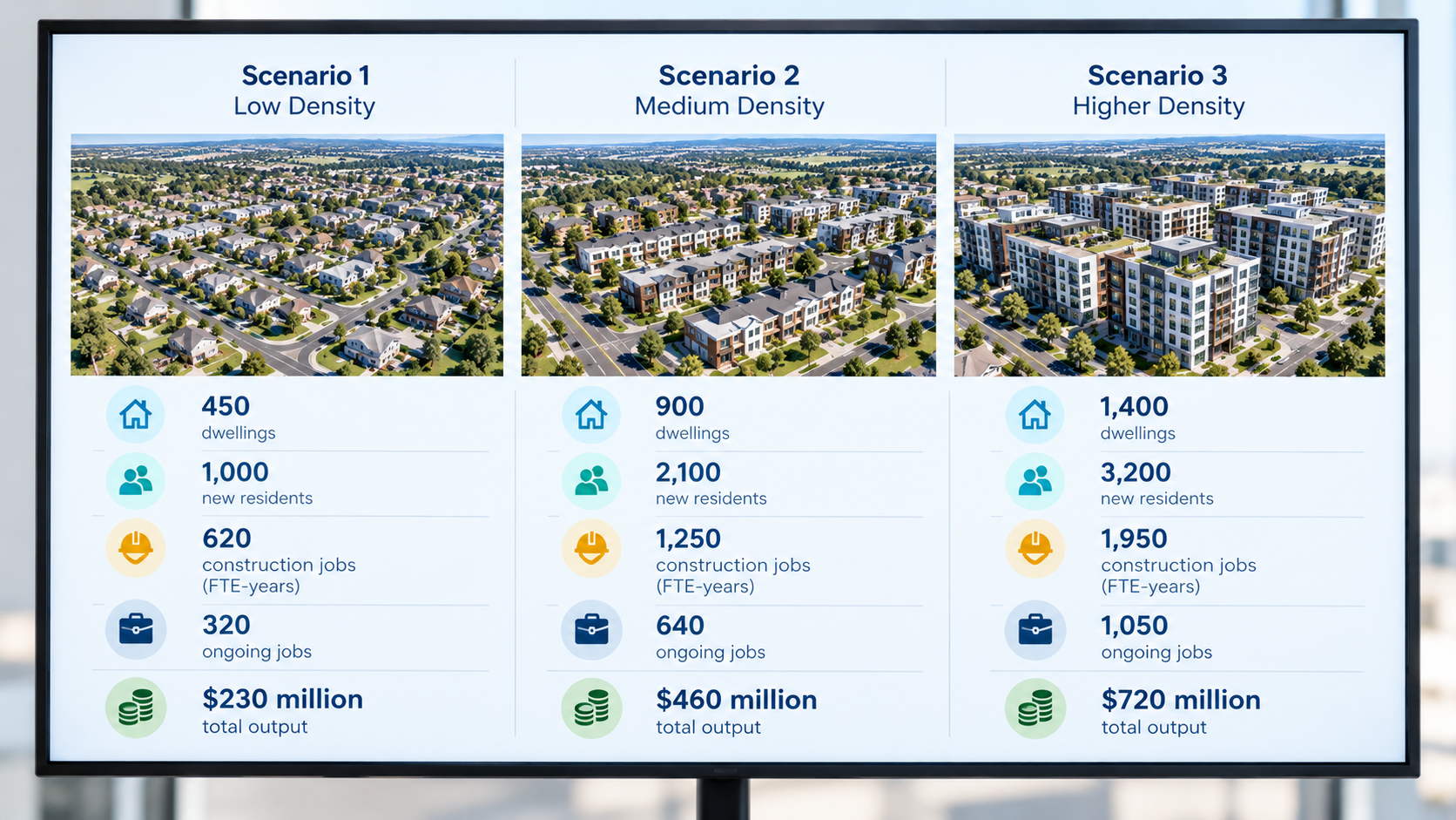 Development Scenario Analysis and Staging Options