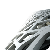 Abstract flowing structure representing business velocity