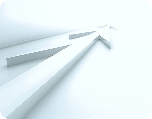 Abstract arrows moving forward