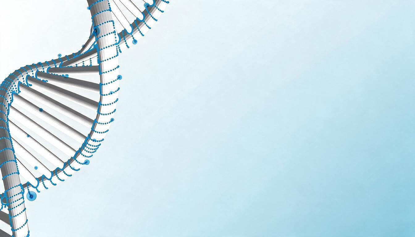 Abstract DNA helix