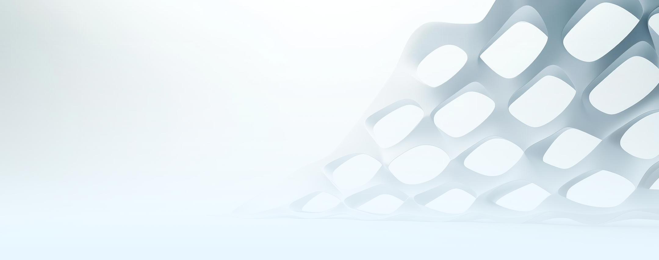 Four talent engagement models represented by elevated geometric figures