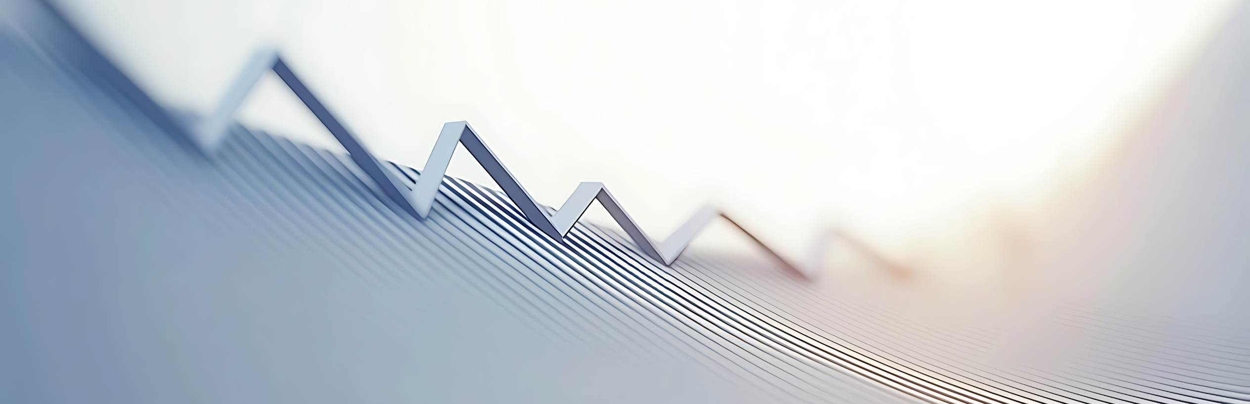 Four talent engagement models represented by elevated geometric figures
